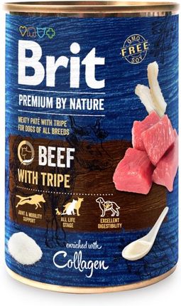 Brit Premium By Nature Beef With Tripe 400G