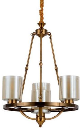Lumina Deco Lampa Loft Mosiężna Santini (Ldp12204Md)