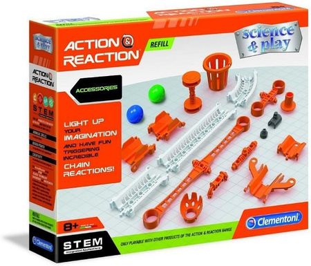 Clementoni Akcja Reakcja Akcesoria Zabawka Edukacyjna