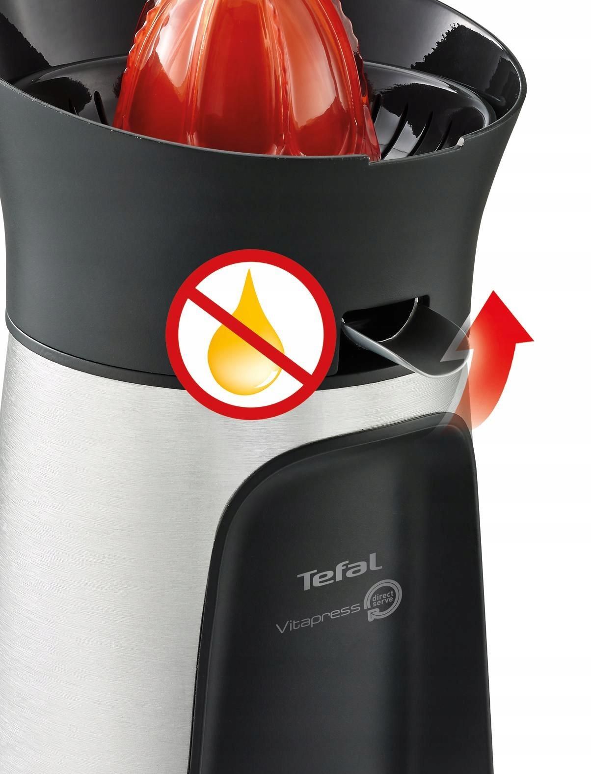 Wyciskarka do owoców i warzyw Wyciskarka do owocow i warzyw Tefal Direct Serve ZP603D Opinie i