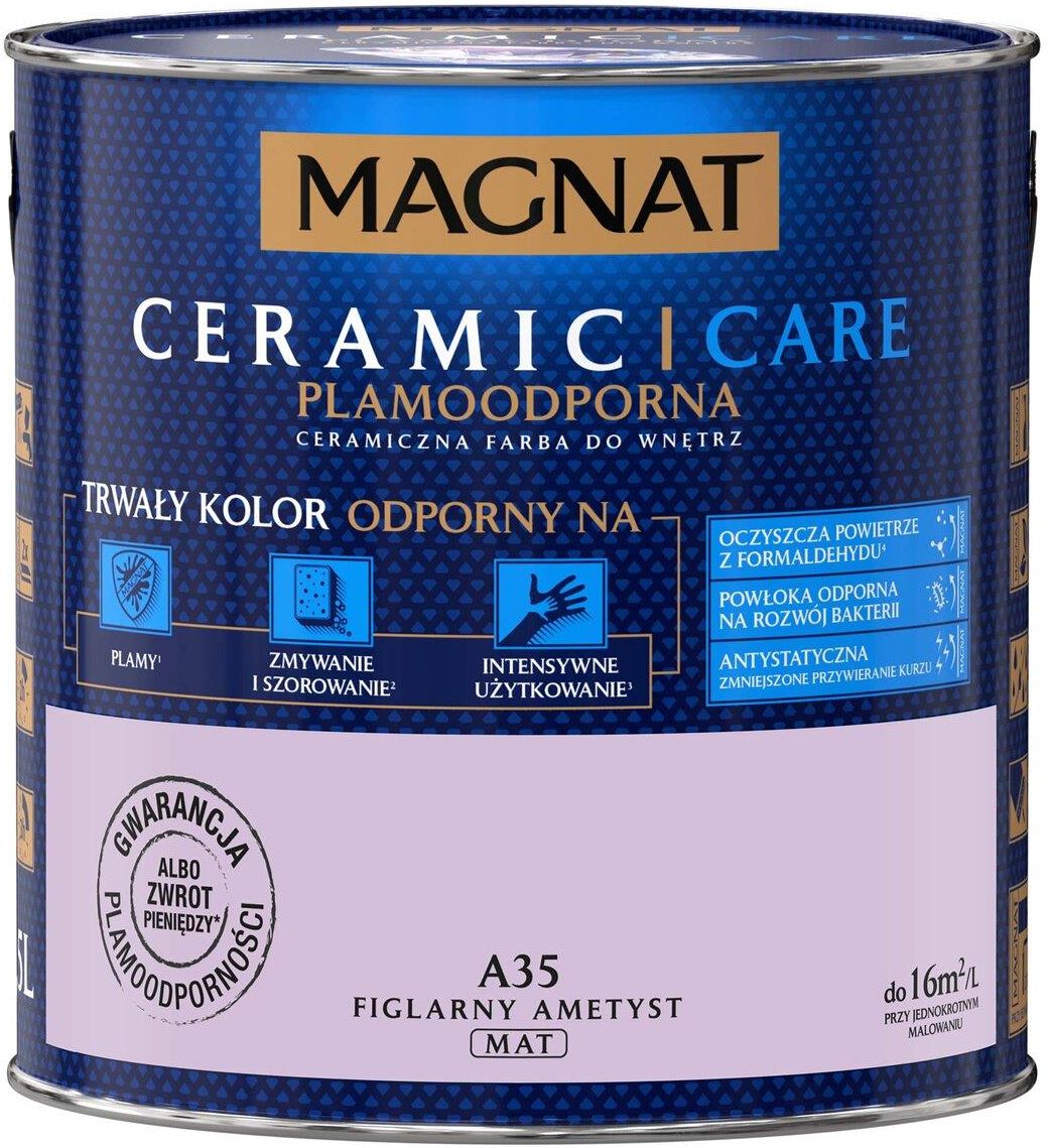 Farba Magnat Ceramic Care Figlarny Ametyst A35 2,5L Opinie i ceny na