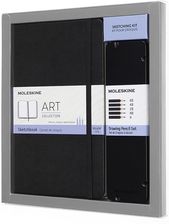Zdjęcie Moleskine Zestaw Art Sketching Kit Sketchbook L Kredki Akwarelowe - Luboń