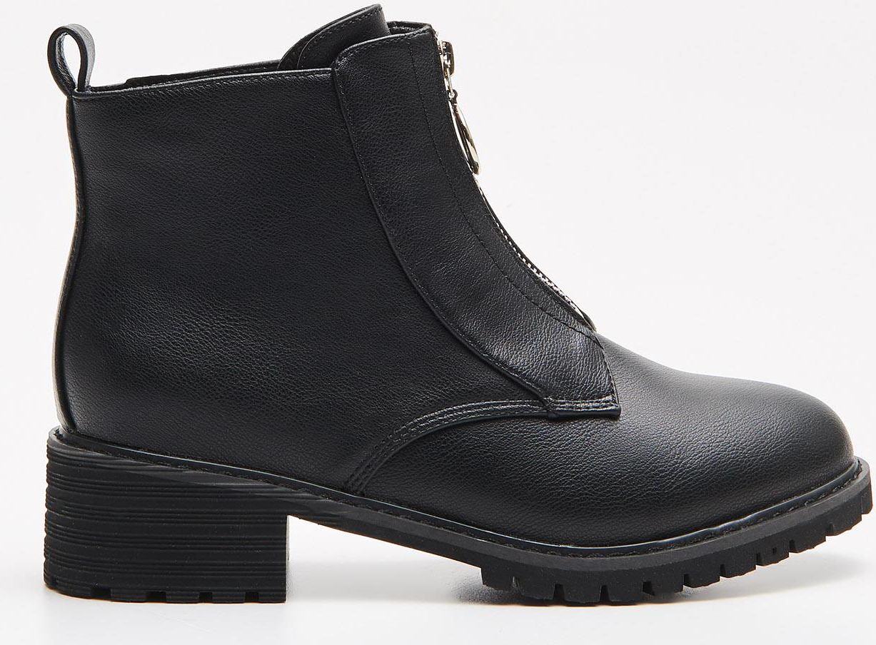 buty croop botki z zamkiem buty croop botki z zamkiem