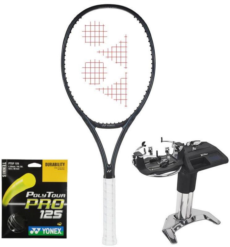 YONEX ブイコア100 ギャラクシーブラック YONEX Vコア 100 ギャラクシーブラック | テニストピア ガット