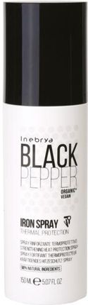 Inebrya Black Pepper Iron Spray Spray Wzmacniający Do Ochrony Termicznej 150Ml