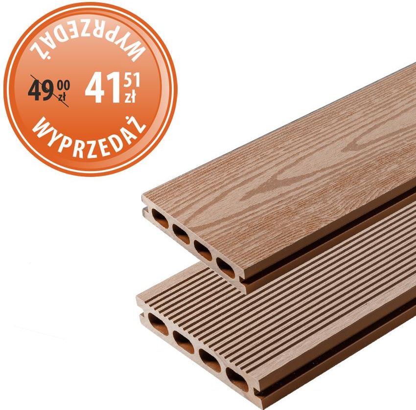 Treetop✳︎ Deska Tarasowa Kompozytowa 3D Classic Cotto – dł. 4 m