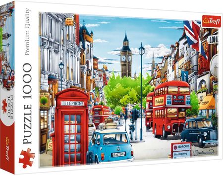 Trefl Puzzle 1000el. Ulica Londynu 10557