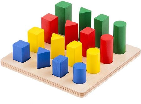 Montessori Układanka  Figury Geometryczne
