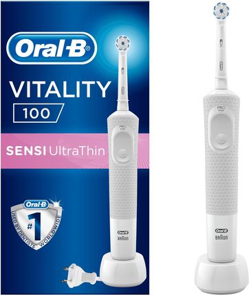 Oral-B Vitality D100 Sensi Ultrathin Biały