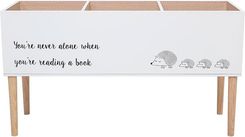 Zdjęcie Bloomingville Półka Na Nóżkach Biała Dla Dzieci - Śrem