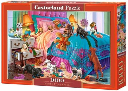 Castorland Puzzle Naughty Puppies 1000El.