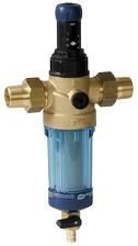 Husty Filtr wody pitnej DN20 RATIO DFR z reduktorem ciśnienia,z płukaniem wstecznym 5315.20.150