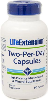 Life Extension Two-Per-Day Kapsules 60Kaps