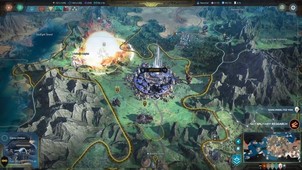 age of wonders: planetfall ps4 test