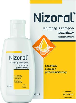 Nizoral leczniczy szampon przeciwłupieżowy 60ml