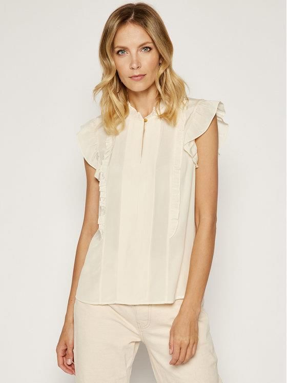 tory burch ruffle shell top