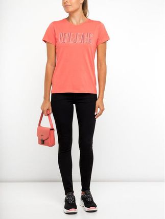 Pepe Jeans T shirt damski Beatriz, XS, różowy Ceny i Pepe Jeans T shirt damski Beatriz, S, różowy | MALL.PL