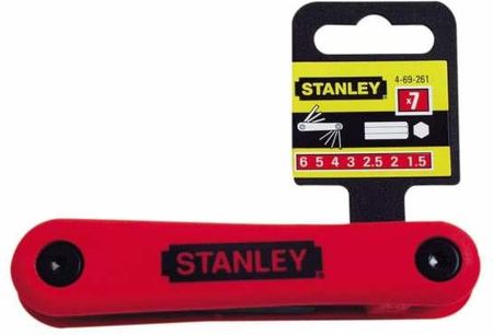Stanley Zestaw kluczy sześciokątnych 7 szt Imbusowe 69-261 2.5 10mm