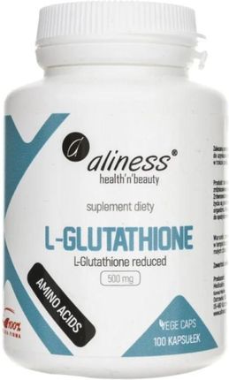 Aliness L Glutathione Reduced 500Mg 100Kaps