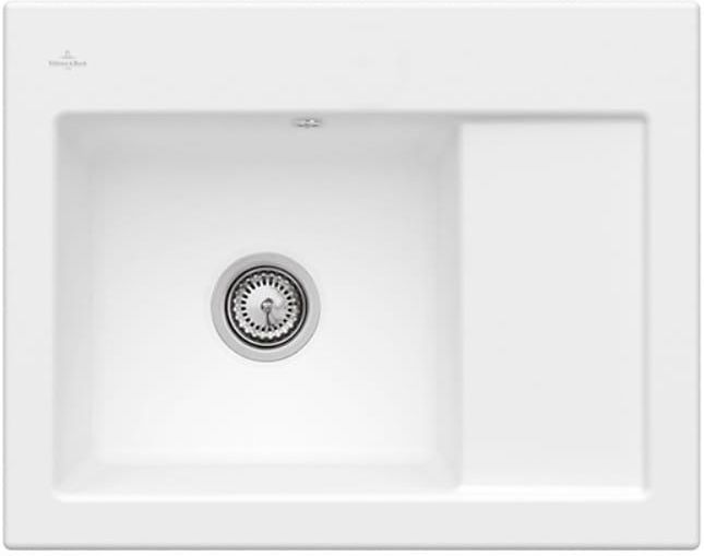 Zlewozmywak Villeroy&Boch Subway 45 Stone White Mat 331201Rw