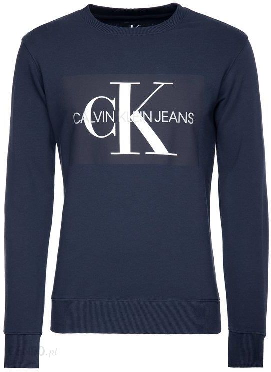 BEH - Темно - Calvin Klein Jeans Zielono-czarna bluza z kapturem - синие  шорты calvin klein Ck Black J20J222781