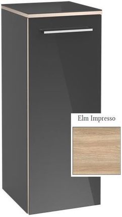 Villeroy&Boch Avento szafka boczna 89 cm drzwi lewe Elm Impresso wiąz A89500PN