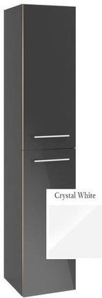 Villeroy&Boch Avento szafka wysoka 176 cm drzwi lewe Crystal White biały połysk A89400B4