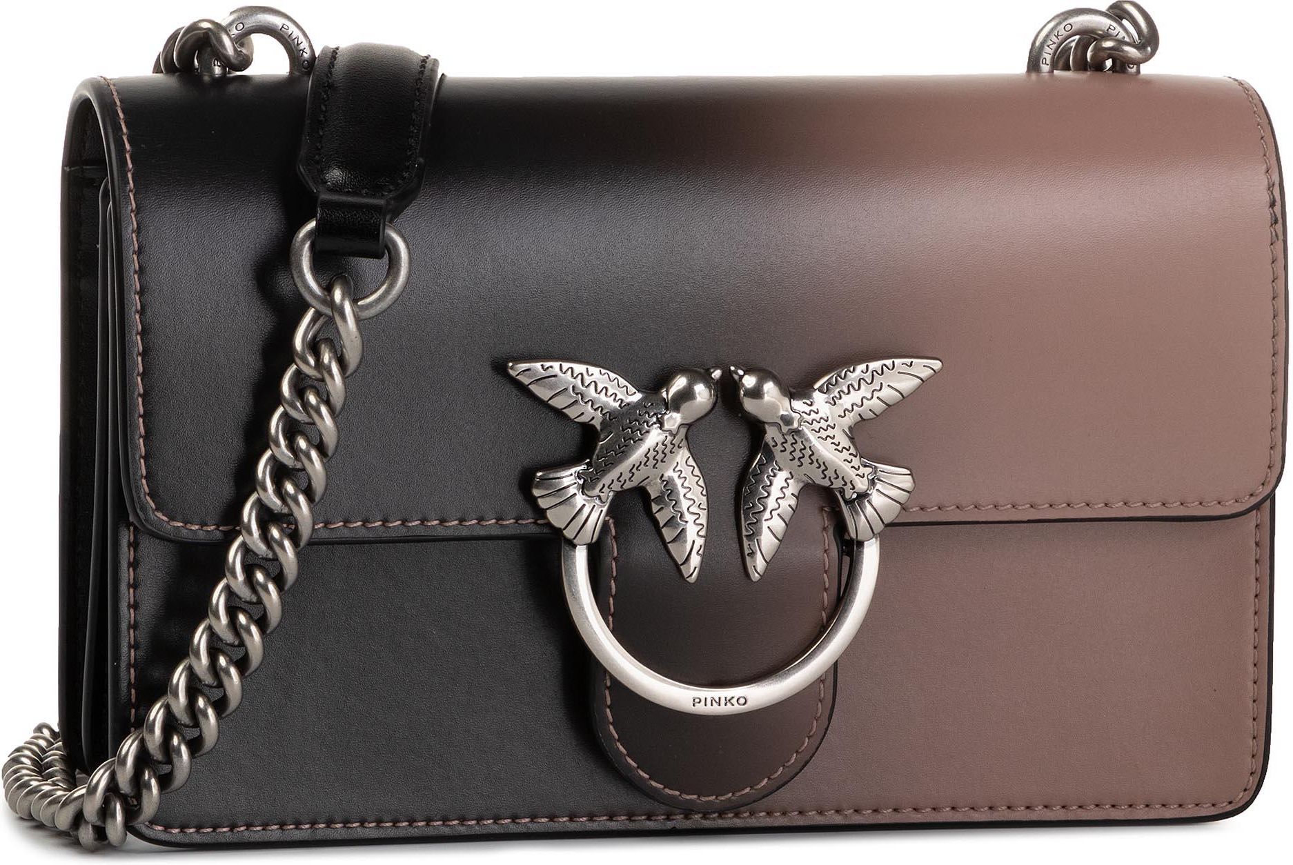 Torebka PINKO - Mini Love Mix Studs Catena AI 19-20 PLTT