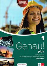Zdjęcie Genau! plus 1. Podręcznik do języka niemieckiego - Pasym