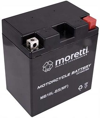 Akumulator Żelowy MB10L-BS YB10L-BS Moretti Agm