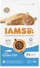 IAMS Advanced Nutrition – sucha karma dla kotów w wieku powyżej 7 lat z rybami oceanicznymi 3kg