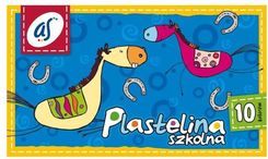 Zdjęcie Astra Plastelina Szkolna 10 Kolorow - Rejowiec