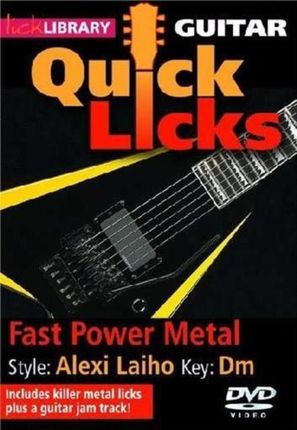Lick Library: Guitar Quick Licks - Alexi Laiho Fast Power Metal (DVD)