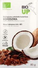 Zdjęcie Super Krówka Bio Up Czekolada Kuwertura Kokosowa Eko 80G - Rzeszów