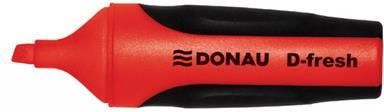 Zakreślacz fluorescencyjny DONAU D-Fresh, 2-5mm(linia), czerwony