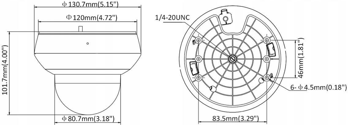 Monitoring Domu 4 Kamery Ip DS-2DE2A204IW-DE3 PoE