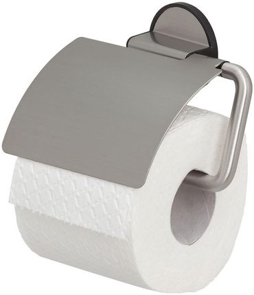Tiger Tune Uchwyt na papier toaletowy z przykryciem ze szczotkowanej stali nierdzewnej / Czarny (1326630946)