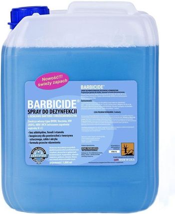 Activ Barbicide Spray Do Dezynfekcji Wszystkich Powierzchni Zapachowy - Uzupełnienie 5L