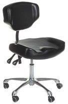 Zdjęcie Beauty System Taboret Tatuażysty Obrotowy Z Oparciem Elmo Inkoo - Wrocław