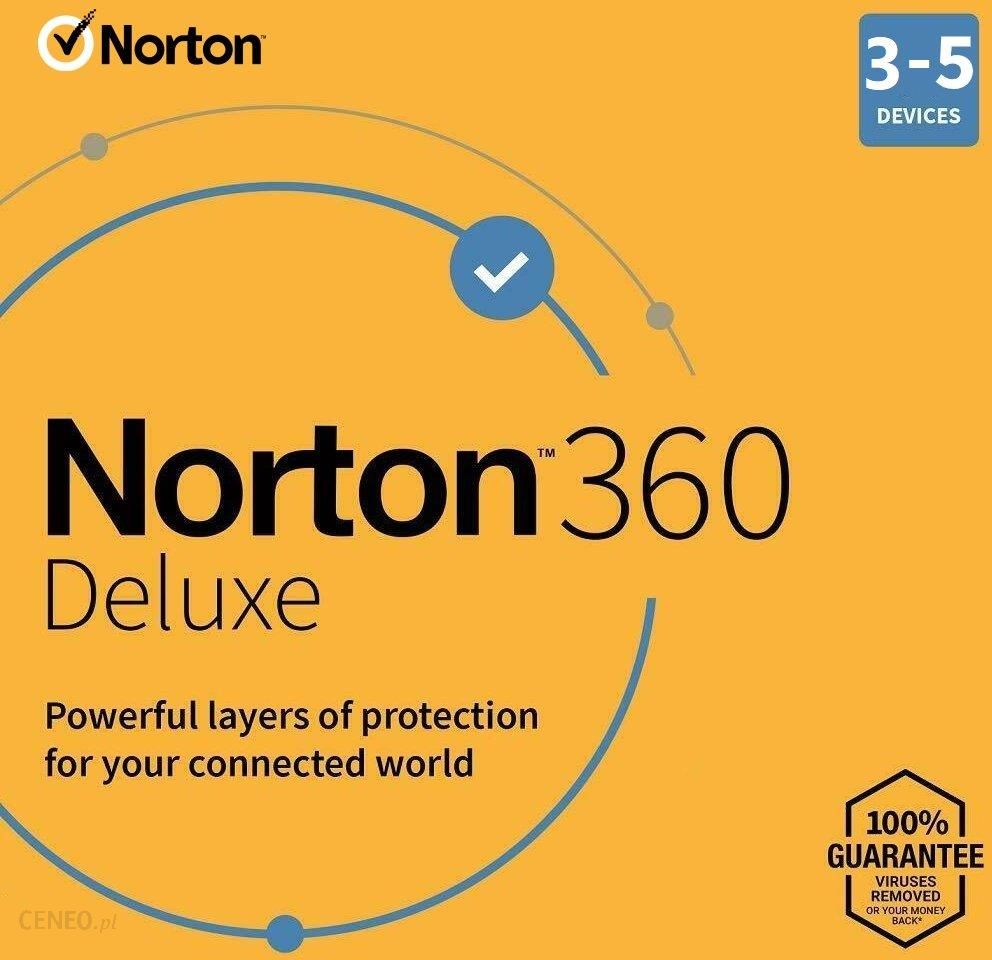 Norton 360 Deluxe 5PC / 1Rok 