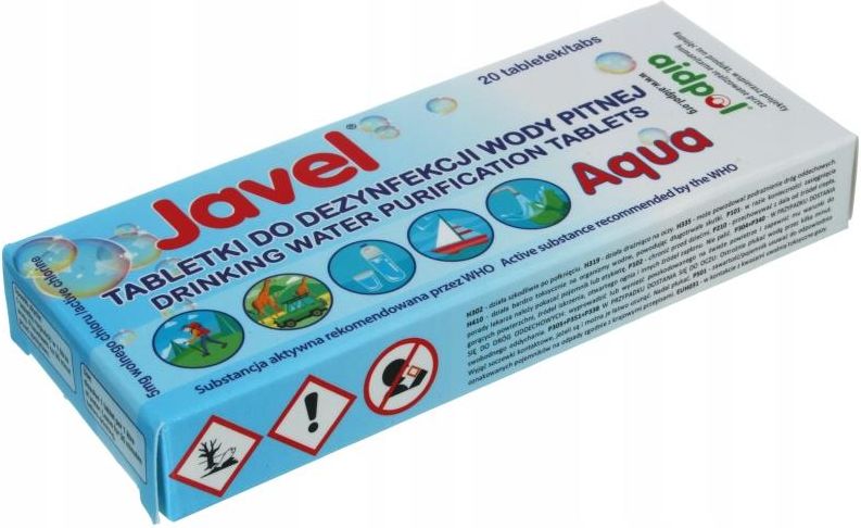 Javel Tabletki Aqua Do Uzdatniania Wody Bu Jatb20 20Szt - zdjęcie 2 Javel Tabletki Aqua Do Uzdatniania Wody Bu Jatb20 20Szt