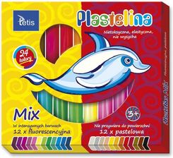 Zdjęcie Tetis Plastelina 24 Kolory - Tyszowce