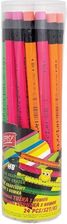 Zdjęcie Ołówek Fluo Jumbo Z Gumką (24Szt) Easy - Skalbmierz