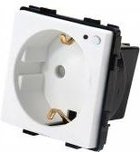 Zdjęcie Touchme Moduł Gniazda Elektrycznego Schuko TM634W - Będzin