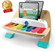 polecamy Zabawki muzyczne Hape Baby Einstein Drewniane Magiczne Pianinko E11649