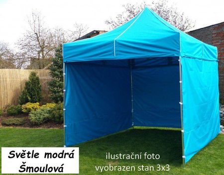Profi Steel namiot ogrodowy 3X6M Jasnoniebieski
