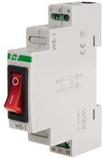 Zdjęcie F&F Przełącznik dwupozycyjny z lampką sygnalizacyjną czerwoną WB-1R - Będzin