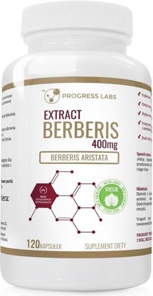 Progress Labs Berberyna Extract 400Mg 120Kaps