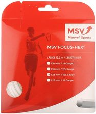 Msv Focus Hex 12M White - Naciągi tenisowe
