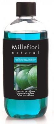 Millefiori Milano Uzupełniacz Do Pałeczek Zapachowych Natural Mediterranean Bergamot 500Ml